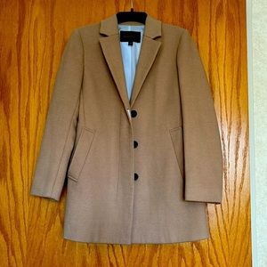 Banana Republic Camel Tan Pea Coat